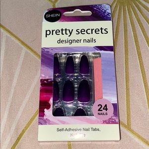 Self adhesive press on nails